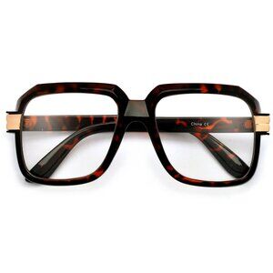 80'S HIP HOP BIG FRAME GLASSES